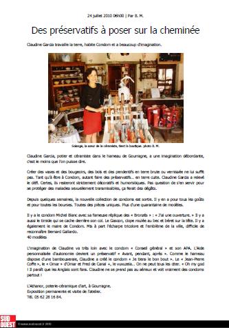 claudine garcia athanor presse